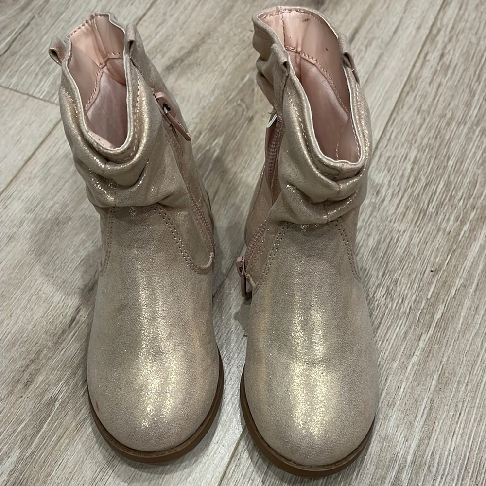 Cat & Jack Glittery Boots